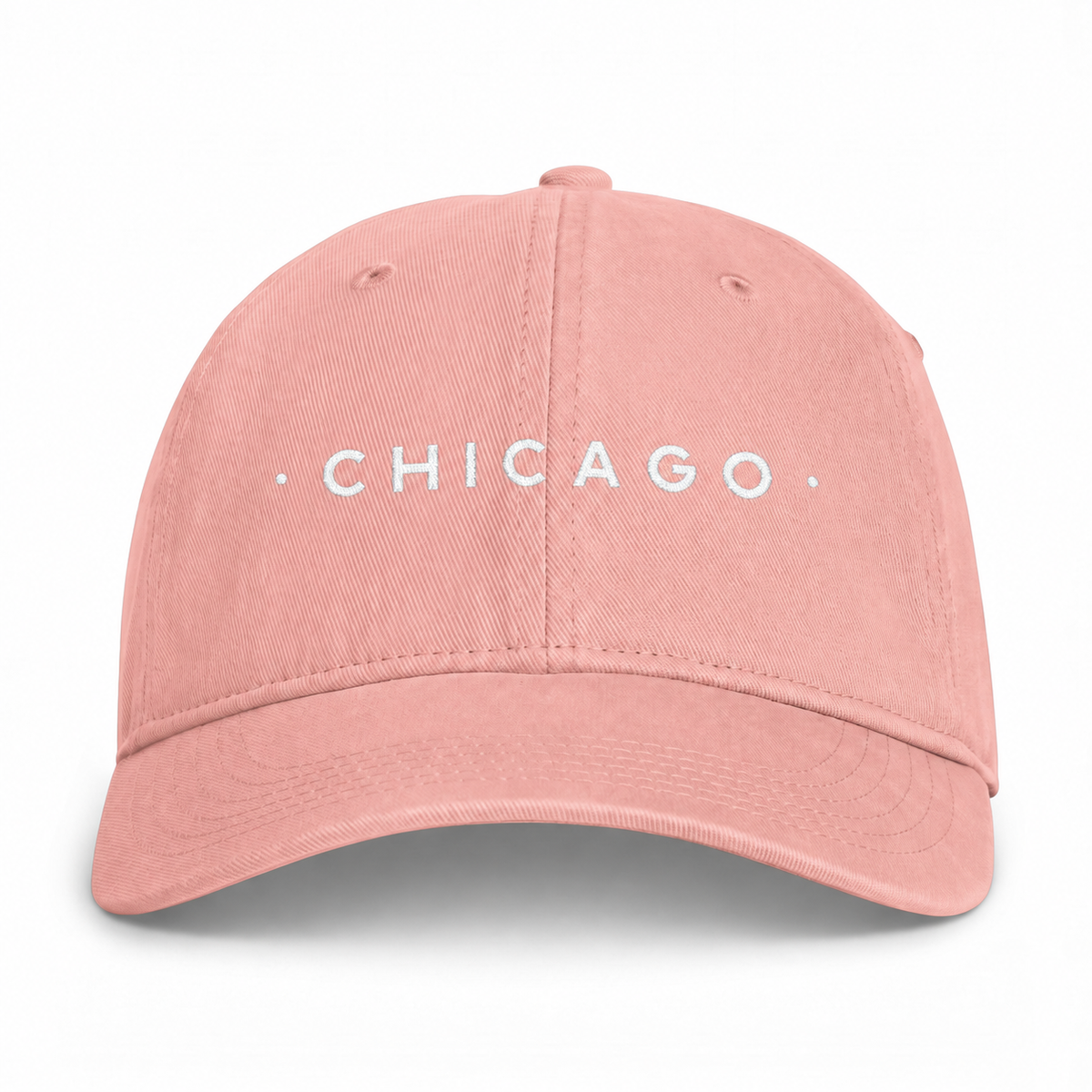 Chicago Washed Baseball Cap in Peachy