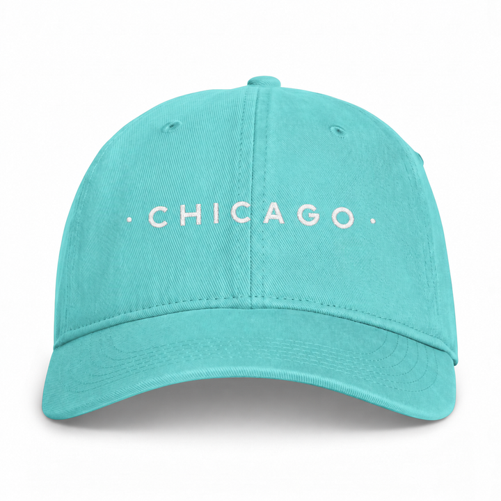 Chicago Washed Baseball Cap in Chalky Mint