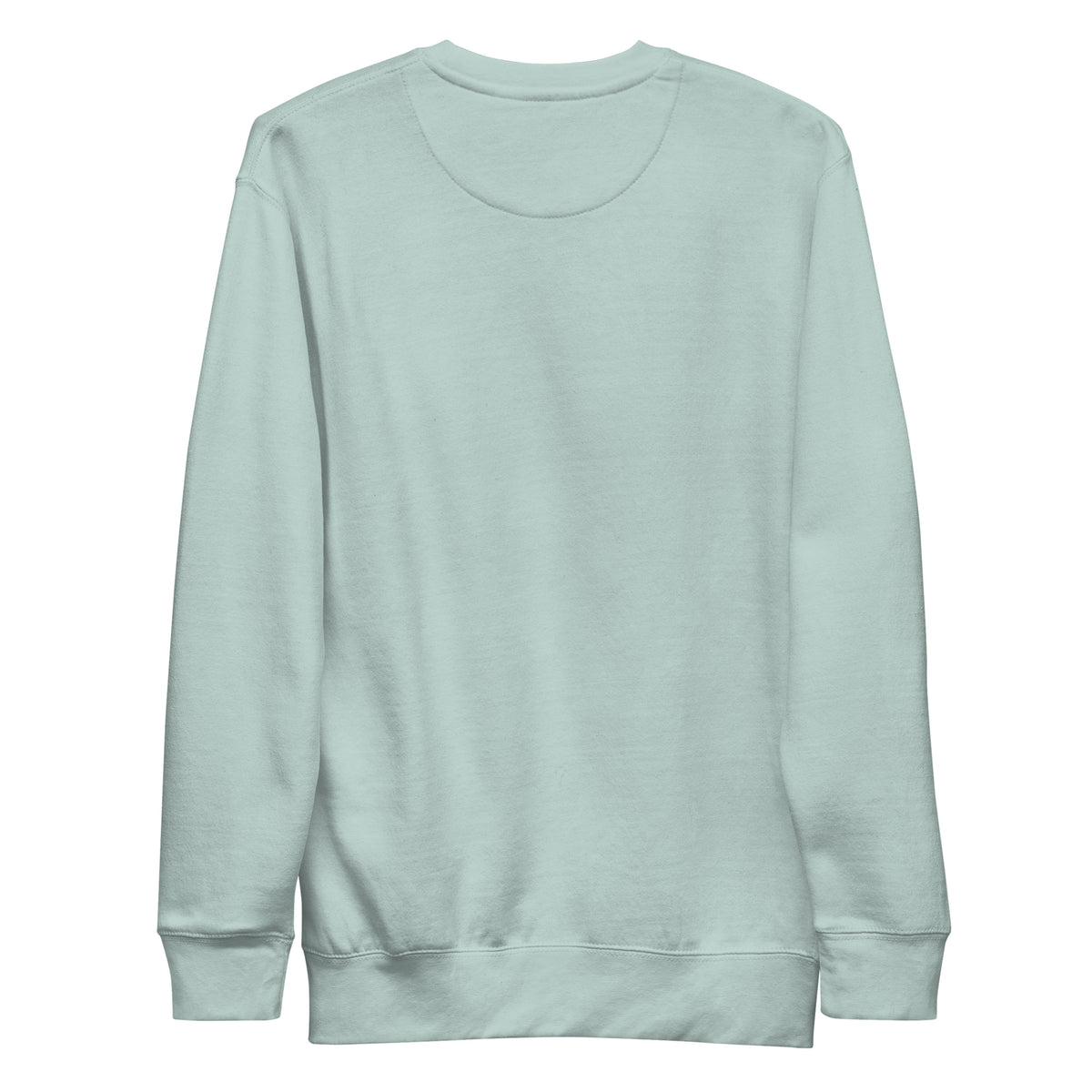 Chicago Block Party Crewneck Sweatshirt in Agave, back view
